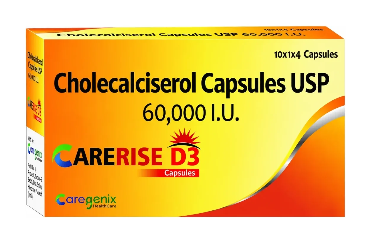 Carerise D3 Capsules pack